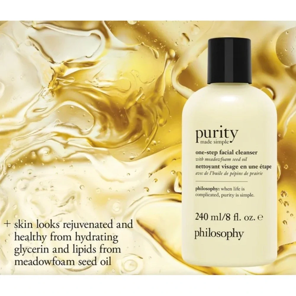 Philosophy Purity Made Simple One Step Facial Cleanser 8 oz. SEALED Bestseller